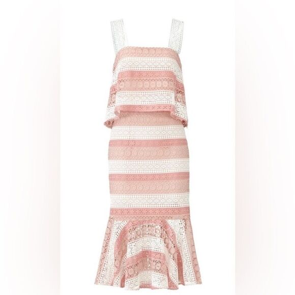 Shoshanna crochet dress, size 8 - Picture 4 of 14